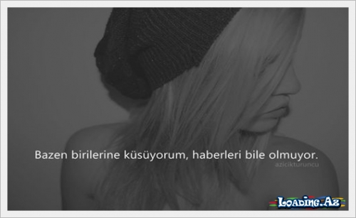 "Ağlaya-ağlaya gülümsəmək smayliki yaZan biriyəm, mənə həyatın göZəlliyindən danışmayın..." - Sun.Az