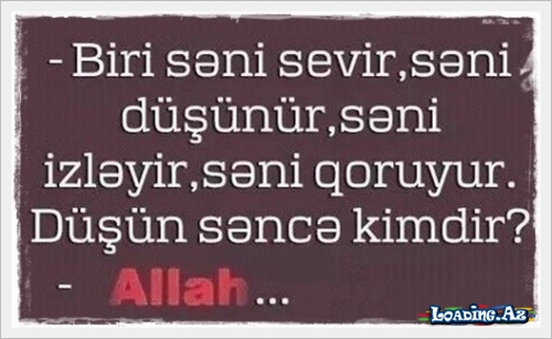 Allah doğru - Sun.Az
