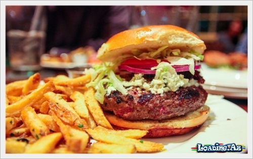 Asan başa gələn Hamburger - Sun.Az