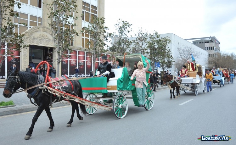 Bakıda Novruz şənliyi keçirilir - Sun.Az