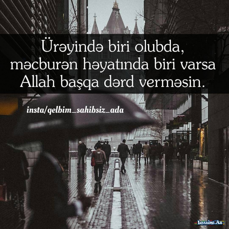 Profil üçün qəşəng Yazılı Şəkillər