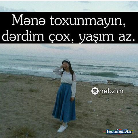 Günəşə aşiq bir qadın, yağışı diləyirsə əgər, demək ki sən yoxsan. - Sun.Az