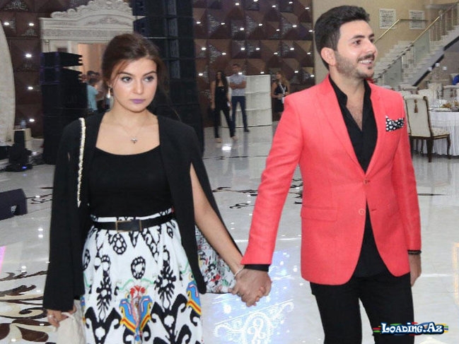 Elçin Cəfərov yeni doğulmuş körpəsi ilə 