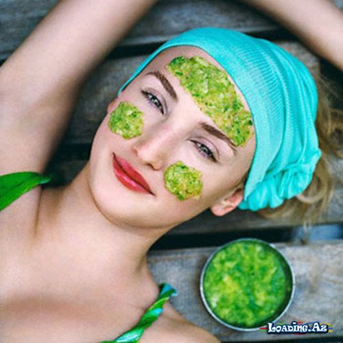Üzdəki ləkələri aparan CƏFƏRİ MASKASI