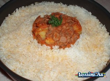 Tas kabablı plov