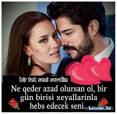 Səni sevgimdən azad etdim