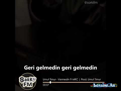 Umut Timur - Vermedin ft MRC | Prod. Umut Timur