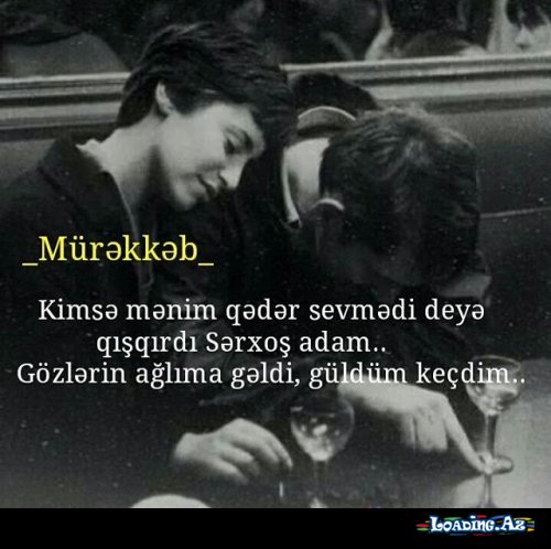 Hərşey gəldi gedərdi, amma sən yaralı yerimsən..