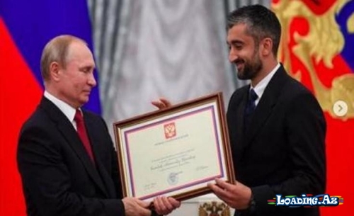 Səmədov mükafata görə Putinə təşəkkür etdi - Sun.Az