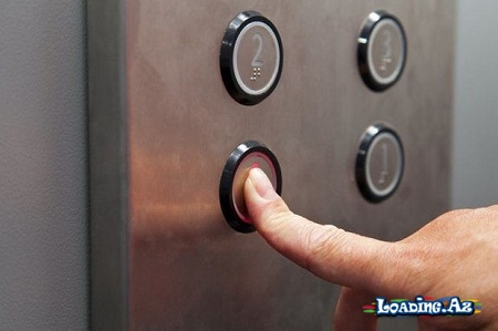Bakıda ərəblərin olduğu lift qırılaraq yerə çırpıldı - FOTO - Sun.Az