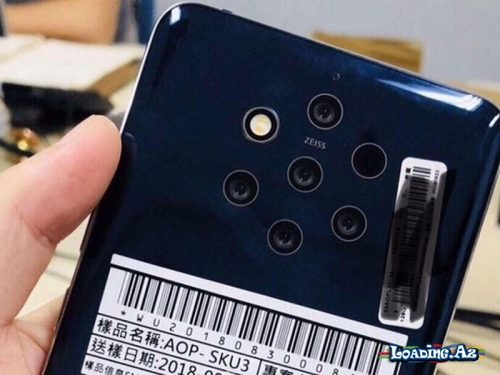 5 kameralı Nokia-nın batareya həcmi məlum oldu