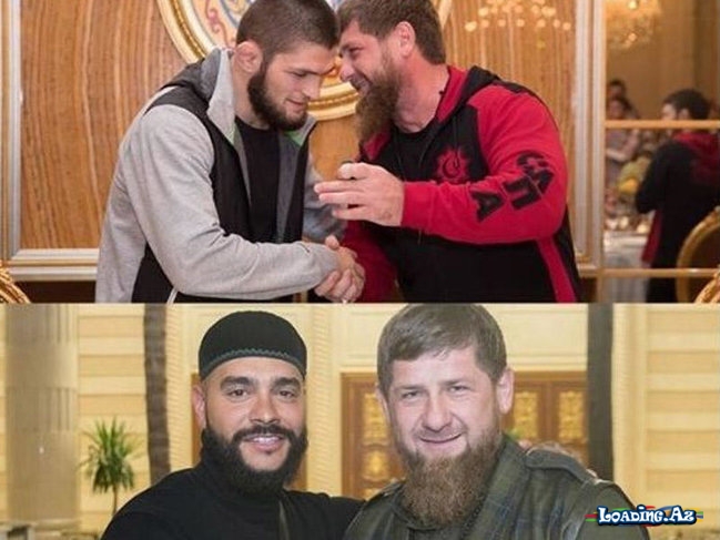 Kadırov Timati ilə Həbibi barışdırdı - FOTO