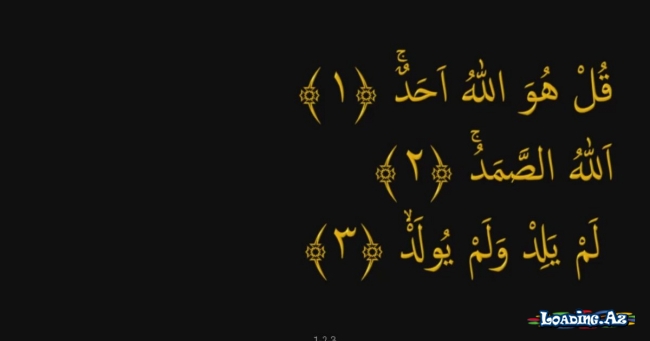 İxlas surəsinin fəzilətləri