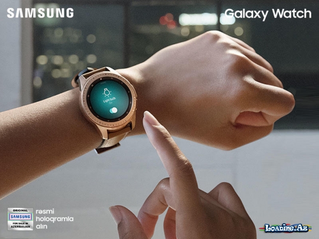 Samsung-dan "ağıllı saat" - Galaxy Watch - Sun.Az