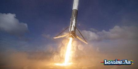 SpaceX yük gəmisini uğurla BKS'ə göndərdi, lakin raketin ilk pilləsini uğursuz şəkildə endirdi (VİDEO) - Sun.Az