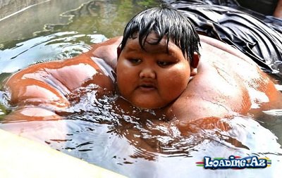 Dünyanın ən gombul uşağı 100 kiloqram arıqladı - FOTO