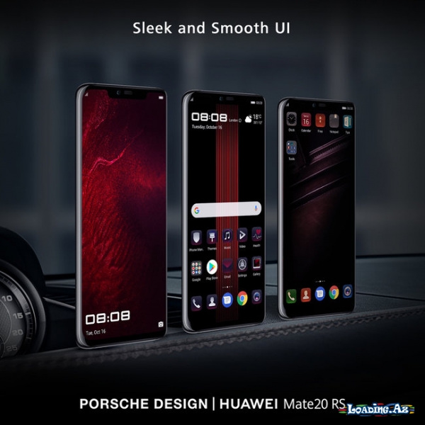 Huawei özünün yeni lüks Porsche Design Mate 20 RS super modelini təqdim edir