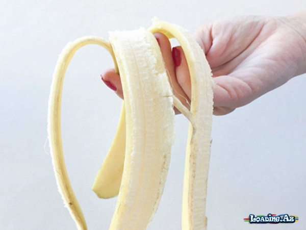 Bunları bildikdən sonra bananın qabığını atmayacaqsınız - 6 Məsləhət