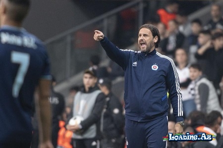 “Slovan”ın baş məşqçisindən “Beşiktaş” azarkeşlərinə ədəbsiz jest - Sun.Az