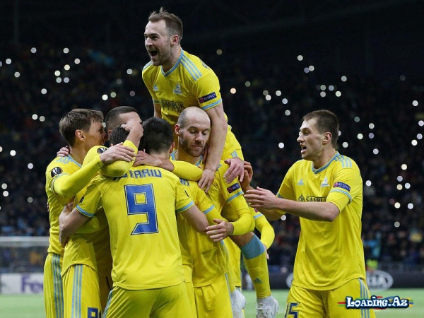 "Astana" "Mançester Yunayted"i məğlub etdi - Sun.Az