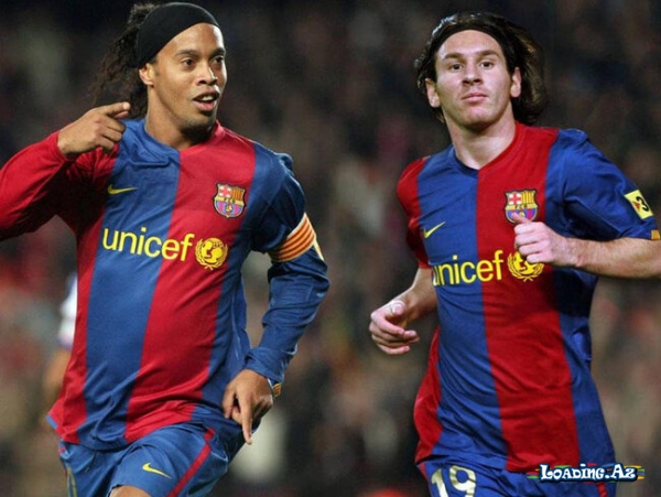 "Messi dövrünün ən yaxşısıdı" - Ronaldinyo - Sun.Az