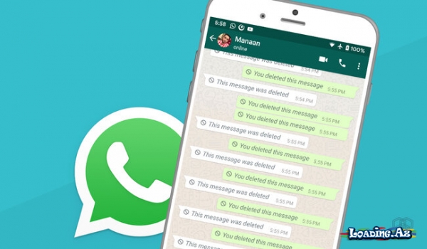 "WhatsApp"ın GİZLİ XÜSUSİYYƏTİ - silinən mesajları oxumaq üçün... - Sun.Az