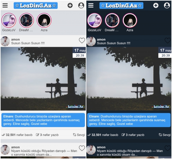 Mobil Beta v2.1 (xəbər göndərmək olur)