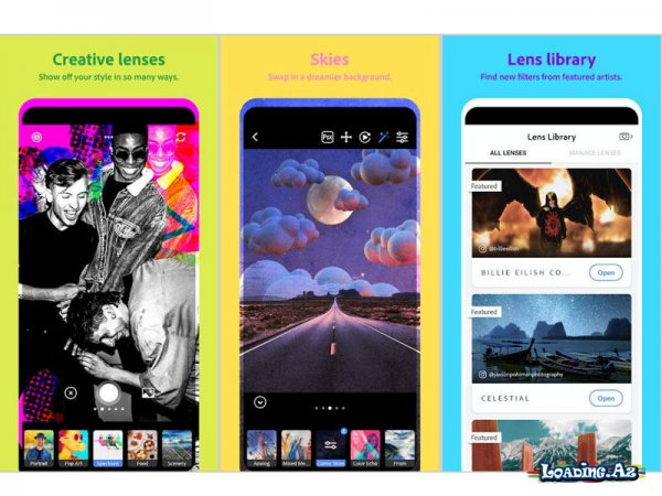 “Adobe” smartfonun kamerası üçün çoxlu filtrə malik “Photoshop” proqramını təqdim edib - Sun.Az