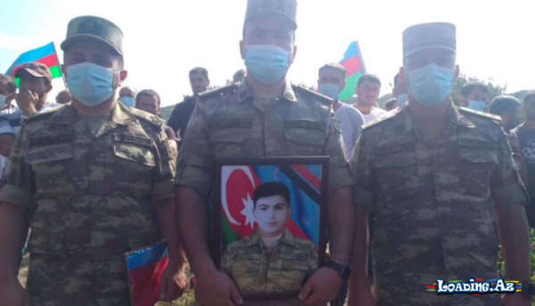 Şəhid Xəyyam Daşdəmirov İsmayıllıda dəfn edildi