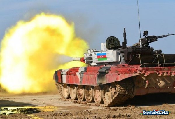 Azərbaycan yığması “Tank biatlonu”nun finalında dördüncü yer tutub