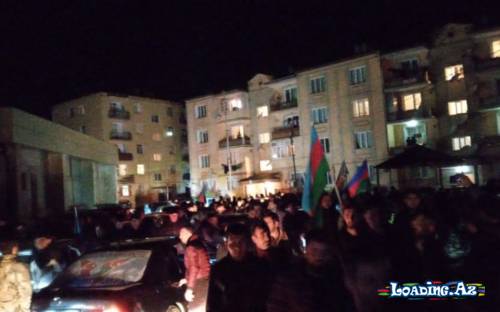 Quba sakinləri qələbə sevincini yaşayırlar - Sun.Az