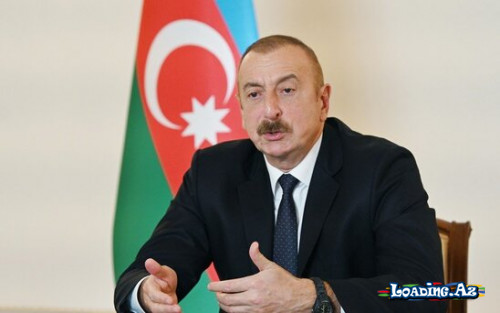 Dövlət başçısı: "Erməni silahlı qüvvələri tərəfindən ara-sıra atəşkəs pozulur"