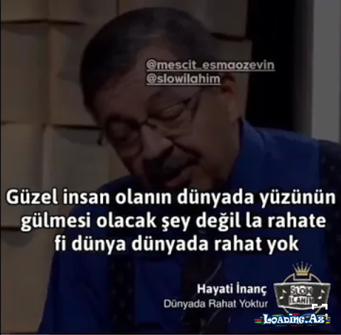 Hayati İnanç - Dünyada Rahat yoktur