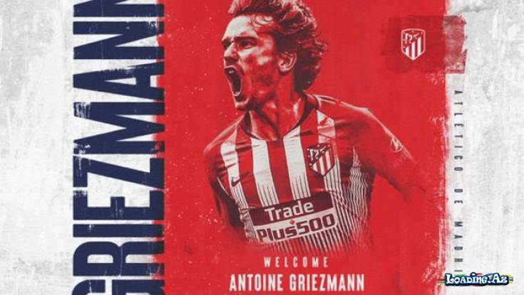 Qrizmann Atletico-ya qayıtdı - Sun.Az