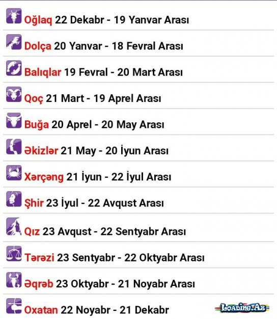 Gündəlik Bürclər 25.09.2021 💕