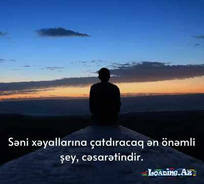 Kim keçmiş səadəti haqqında düşünmürsə,o artıq qocadır. - Sun.Az