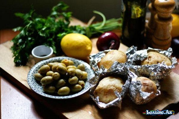 Zeytunlu Kartof Salatı