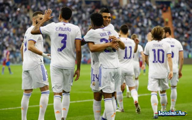 "Real Madrid" İspaniya Super Kubokunun 12 qat qalibi olub - Sun.Az