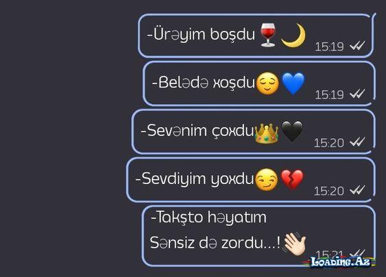 Qismət deyib özünüzü Aldatmayın..  Sevən insan əl çəkməz...💔