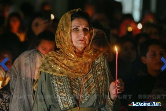Bakıda Pasxa bayramı qeyd olunur - FOTO