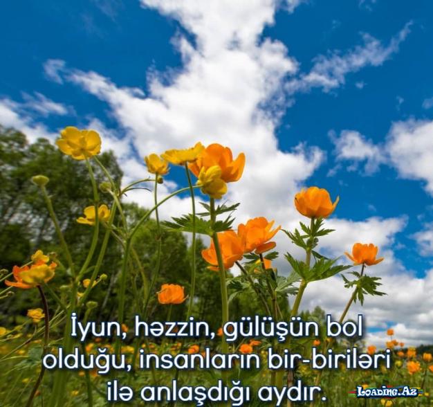 İyunda gözəl sevgilər yaşanır. İyunun gözəlliyi, əlbəttə ki, iyunda yaşanan sevgilərə də təsir edir.