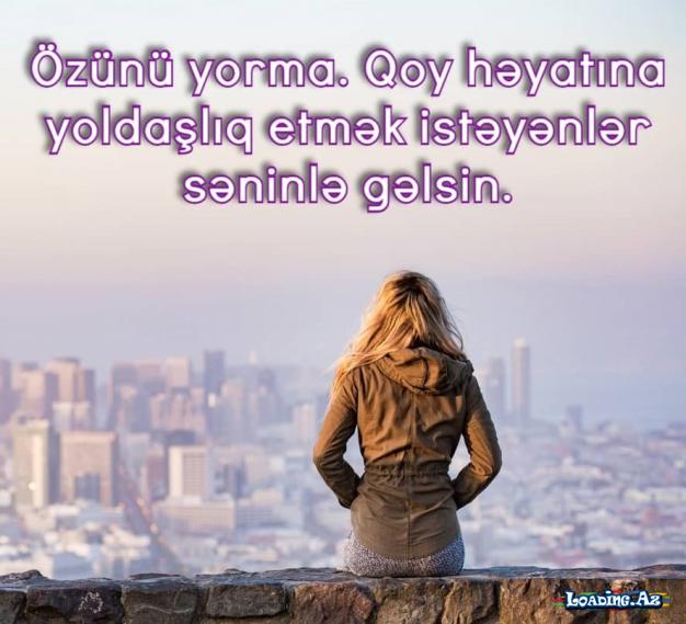 Sevmək hesab işi deyil, sevmək güvənmək və aid olmaqdır. - Sun.Az