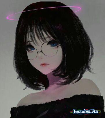 Korean anime girl 🤞🖤