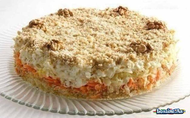 Qozlu kreml salatı resepti - Sun.Az