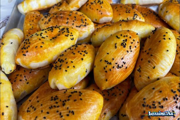 Südsüz, yumurtasız qatıqsız hazırlanan pirojki resepti - Pambıq kimi yumşaq - Sun.Az