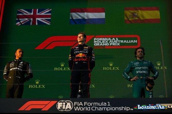 "Formula 1": Avstraliya Qran Prisini Maks Ferstappen qazandı