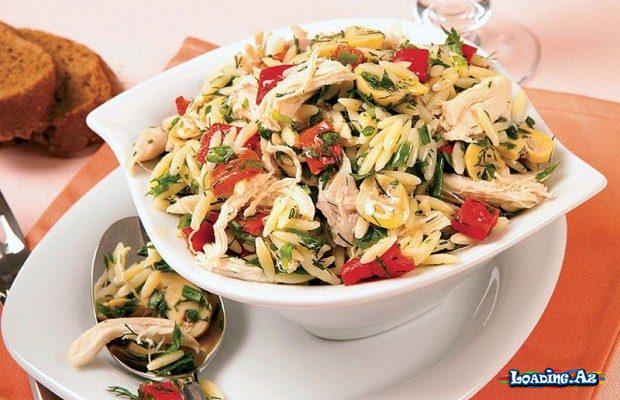 Dadlı və xeyirli toyuq salatı – HAZIRLANMA QAYDASI - Sun.Az