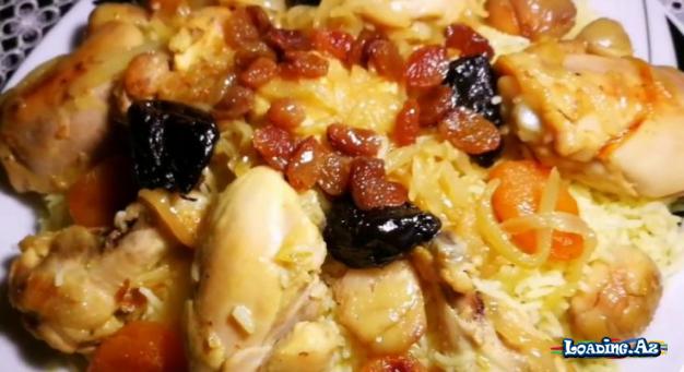 Bibər və toyuqlu plov necə hazırlanır? - Sun.Az