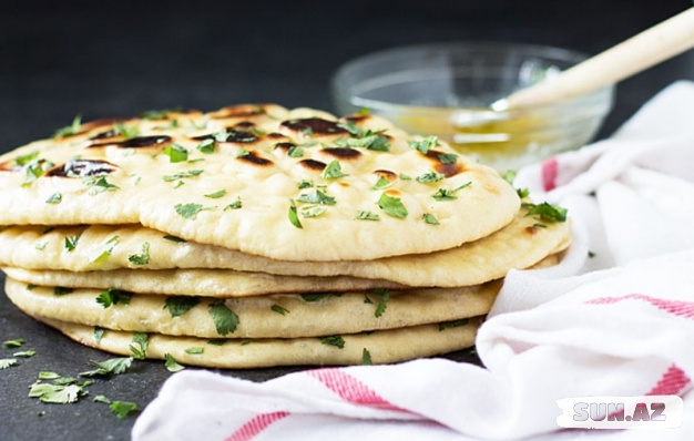 Naan (Hindistan çörəyi) - Sun.Az