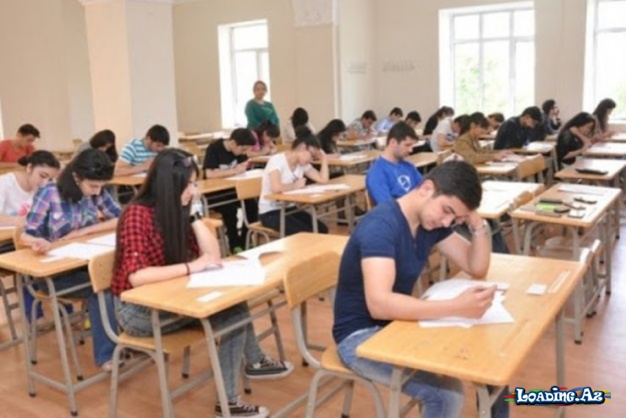 Bazar günü 40 min abituriyent imtahan verəcək